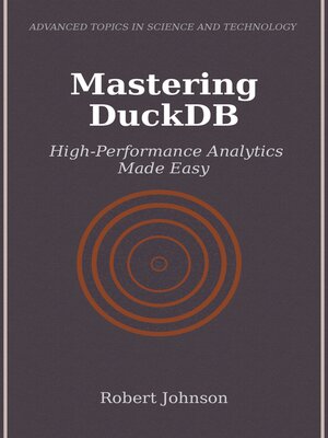 cover image of Mastering DuckDB